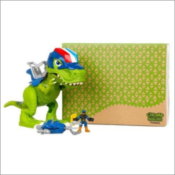 Playskool Heroes Chomp Squad Troopersaurus & Bobby Badge HASBRO NEW SEALED BOX! - Picture 2 of 14